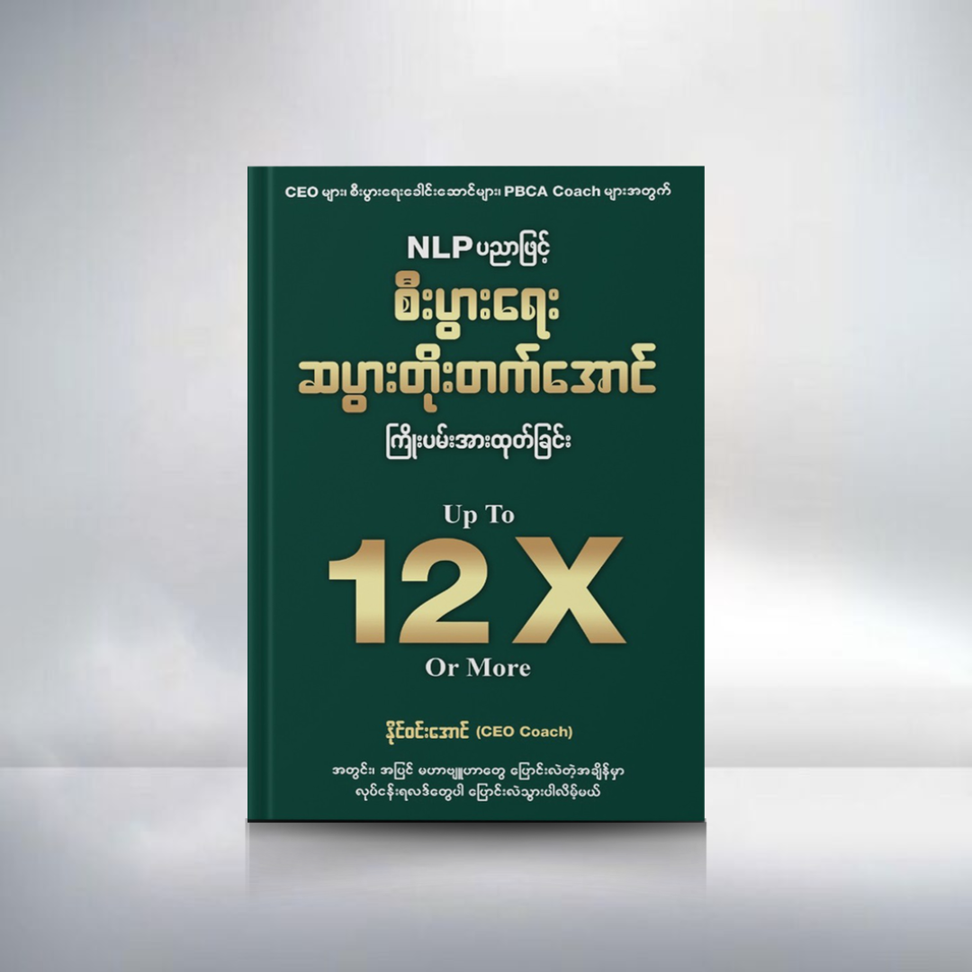 NLP ပညာဖြင့် စီးပွားရေးဆပွားတိုးတက်အောင် ကြိုးပမ်းအားထုတ်ခြင်း